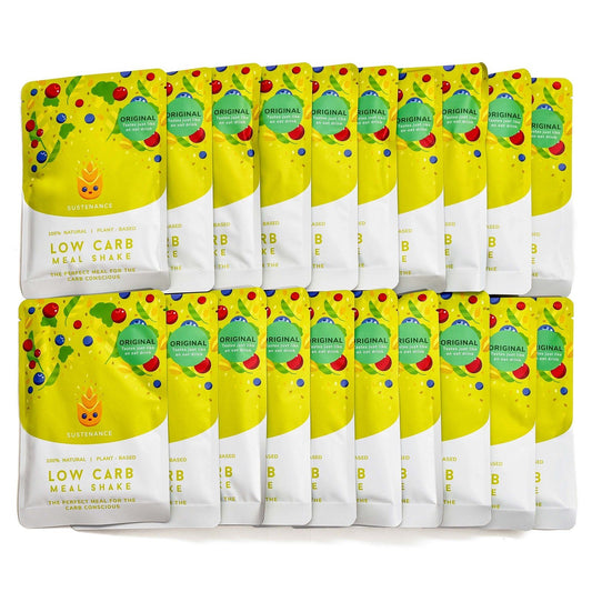 Low Carb Shakes | Bundle of 20 - Sustenance Singapore meal replacements