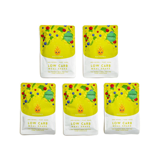 Low Carb Shakes | Bundle of 5 - Sustenance Singapore meal replacements