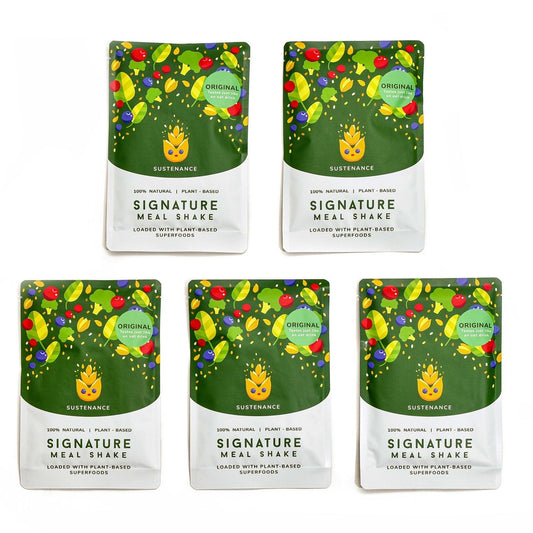 Signature Shakes | Bundle of 5 - Sustenance Singapore meal replacements