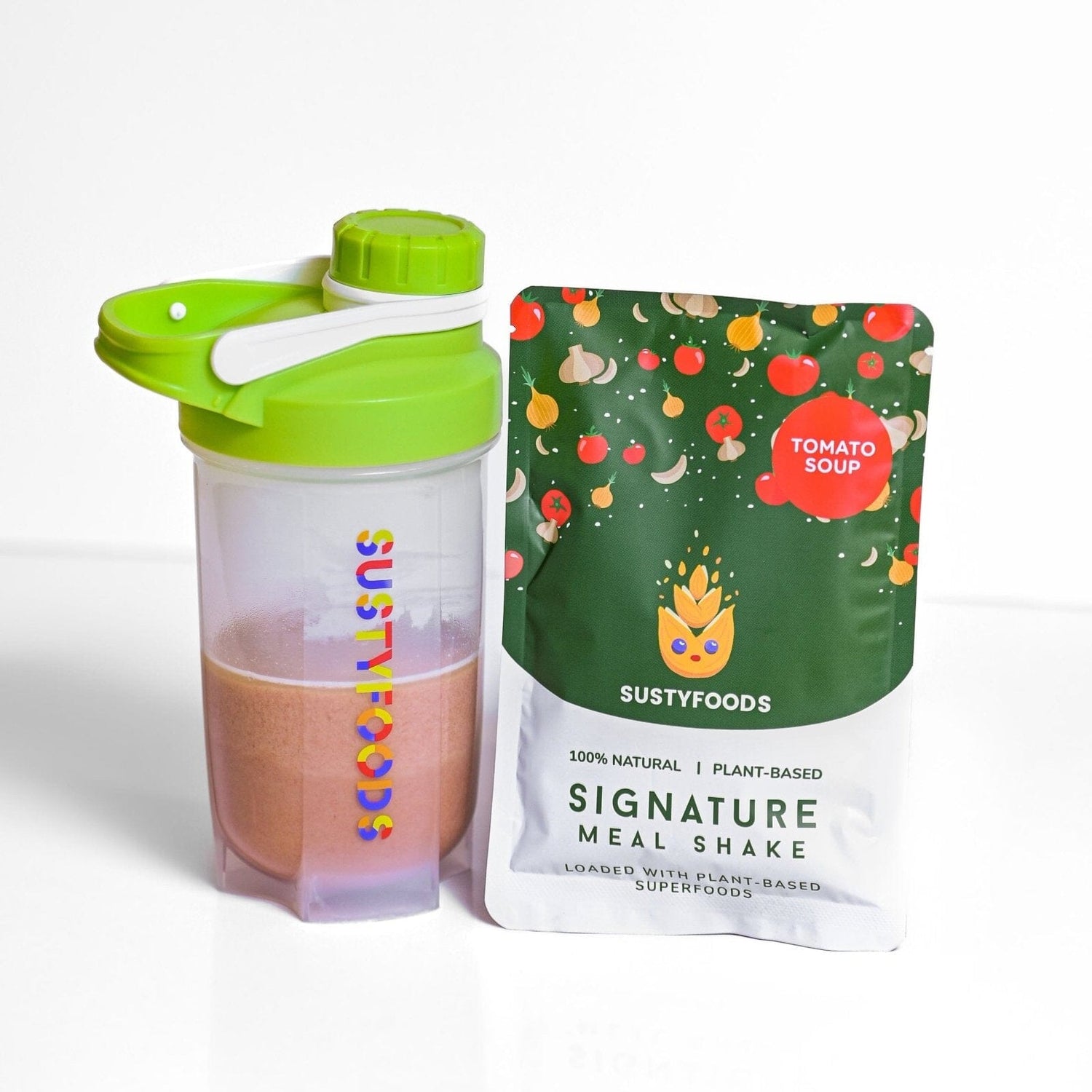 Tomato Soup Shakes | Bundle of 20 - Sustyfoods Singapore meal replacements